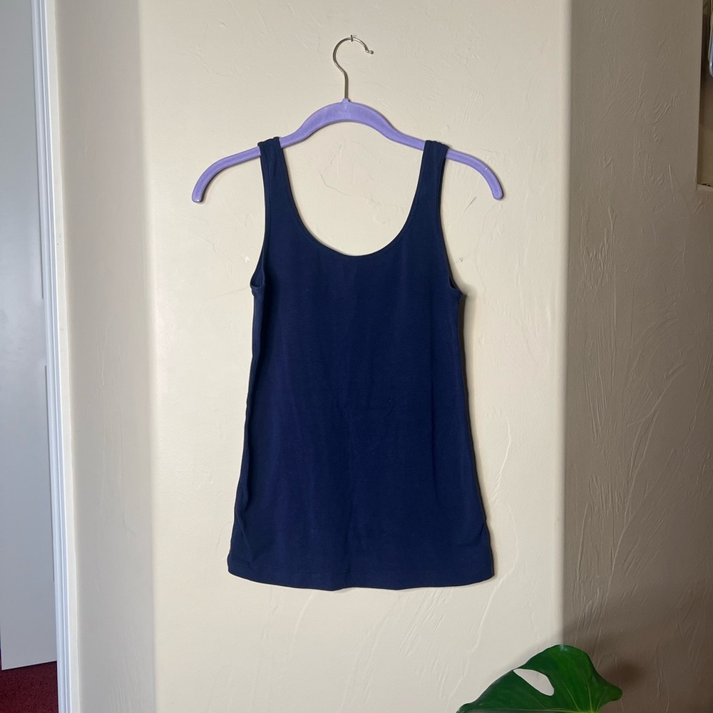 Navy Blue Women's Tank Top